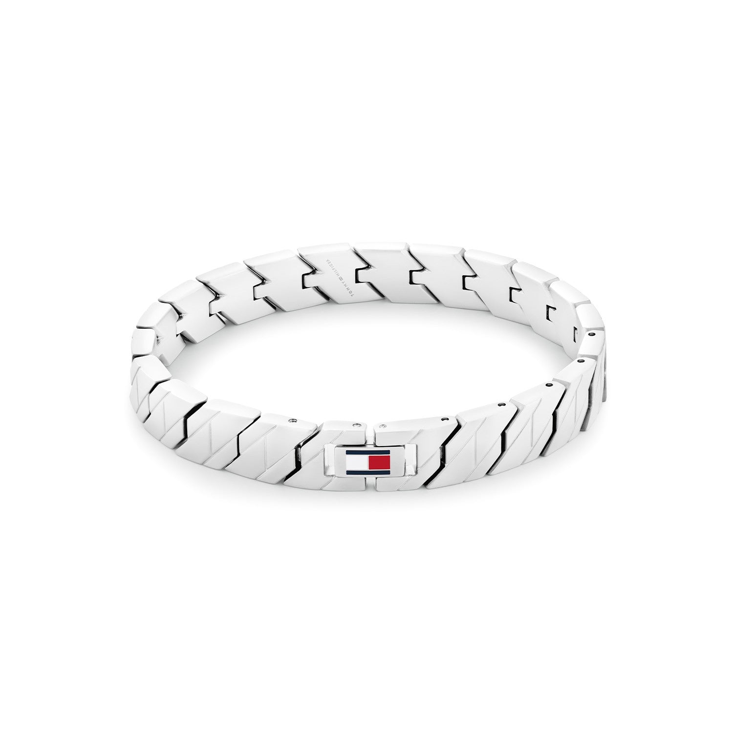 Tommy Hilfiger Armband TJ2790619 Heren Zilverkleurig 19 cm 4214