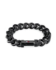 Tommy Hilfiger Jewels TJ2790639 Schakelarmband - Staal - 19cm Zwart