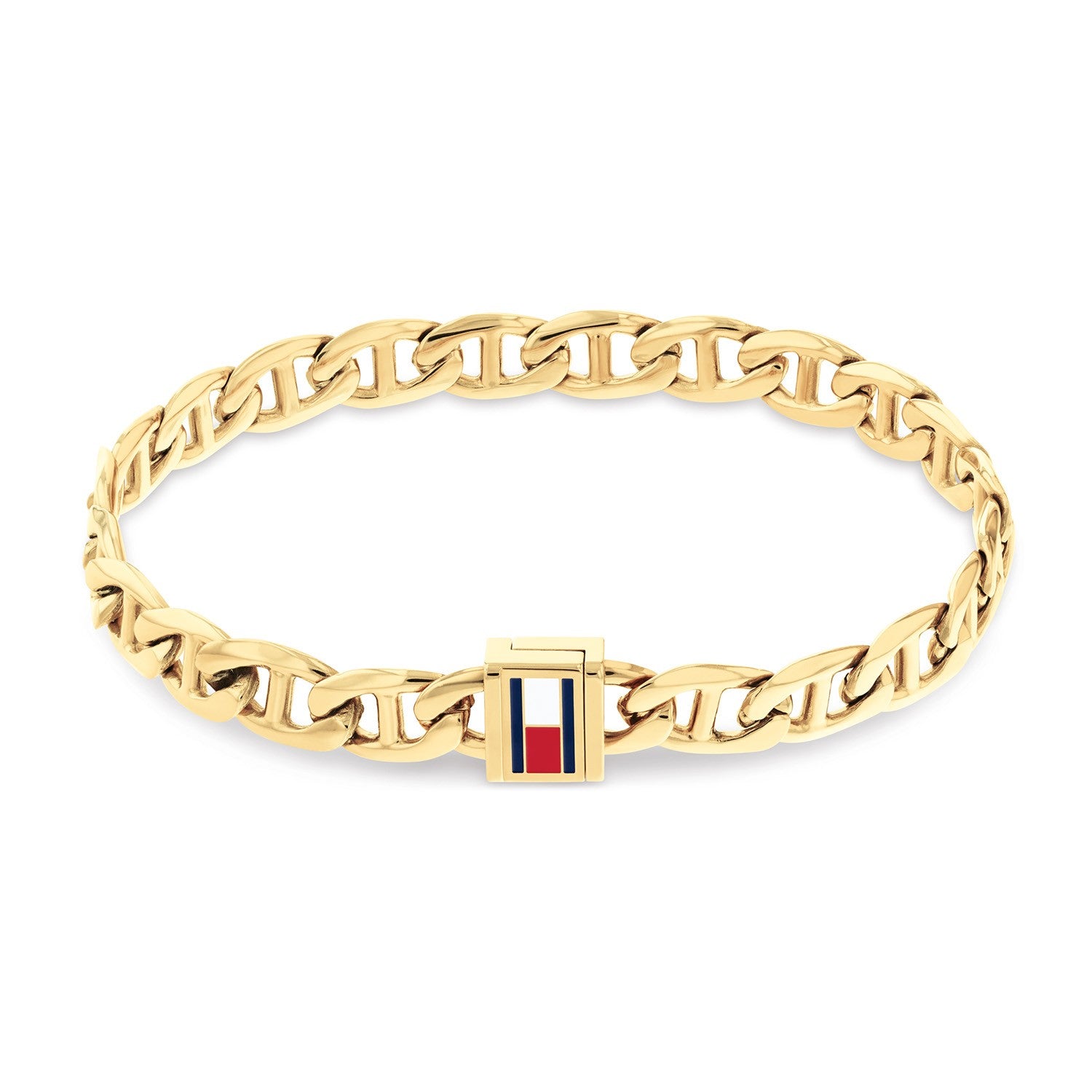 Tommy Hilfiger Jewels TJ2790646S Schakelarmband - Staal Goudkleurig