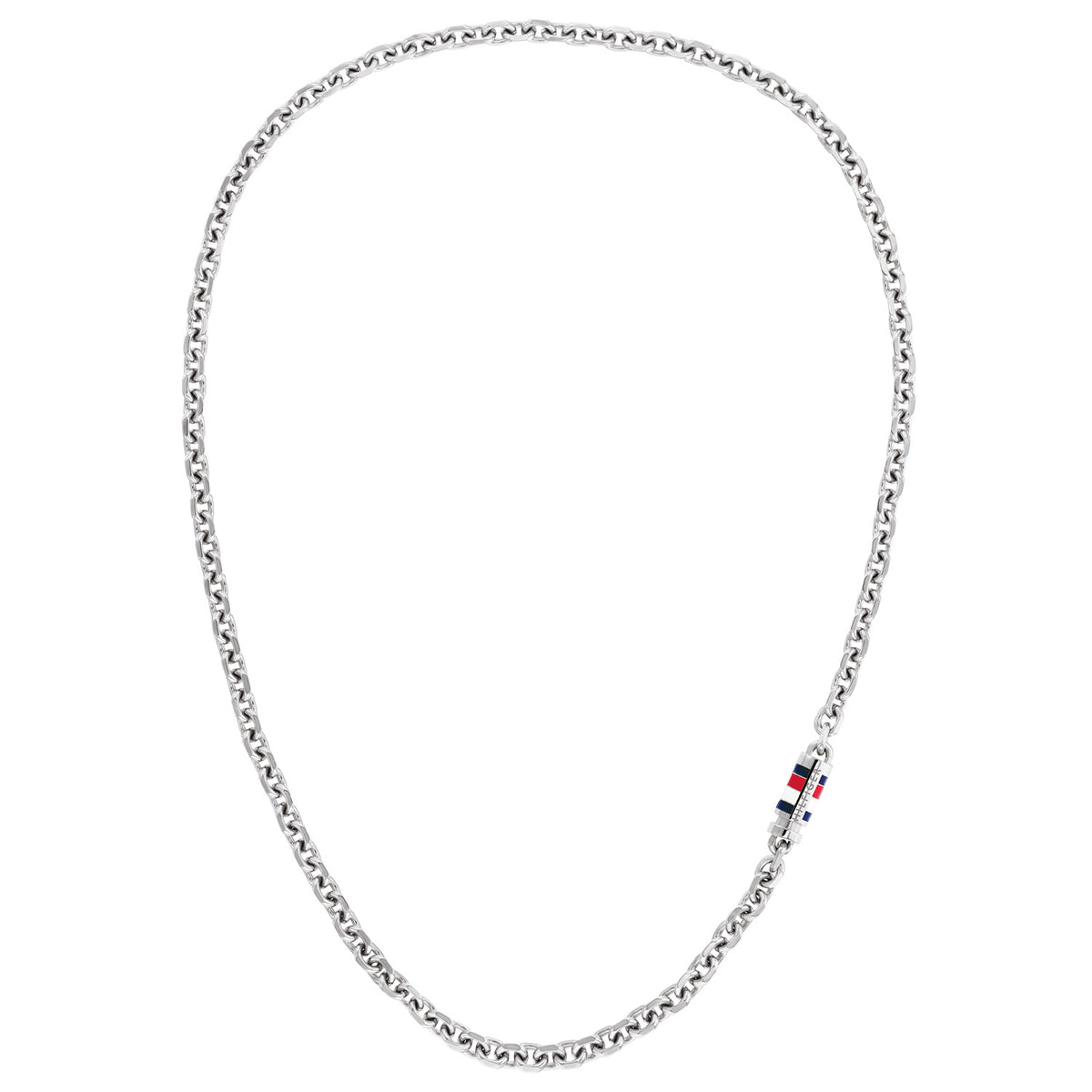 Tommy Hilfiger Collier TJ2790650 Heren Zilverkleurig 56 cm
