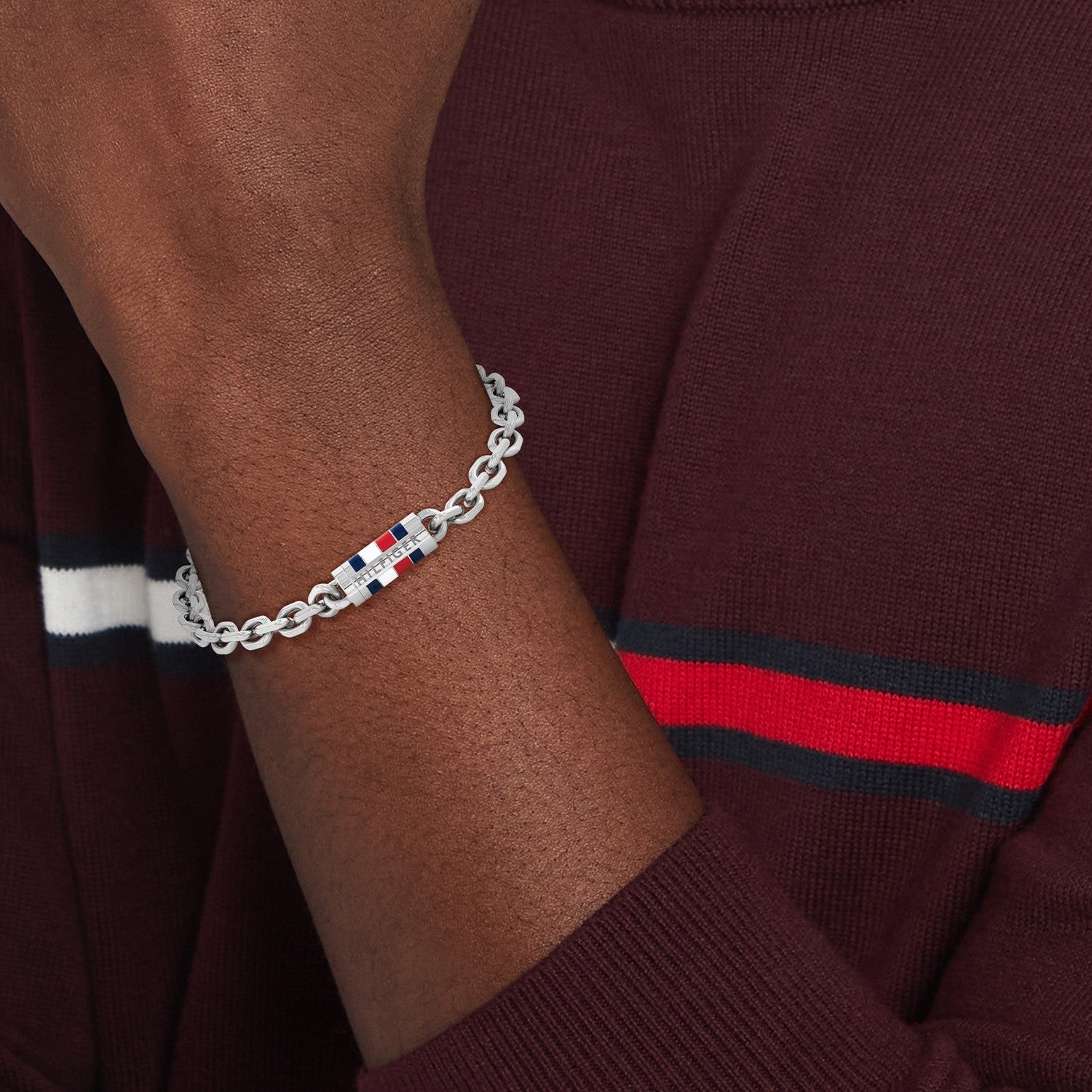 Tommy Hilfiger Jewels TJ2790652S Schakelarmband - Staal Zilverkleurig