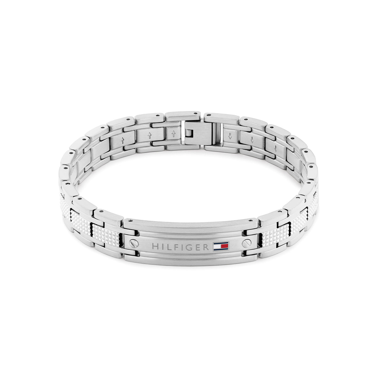 Tommy Hilfiger TJ2790731 Heren Armband Zilverkleurig