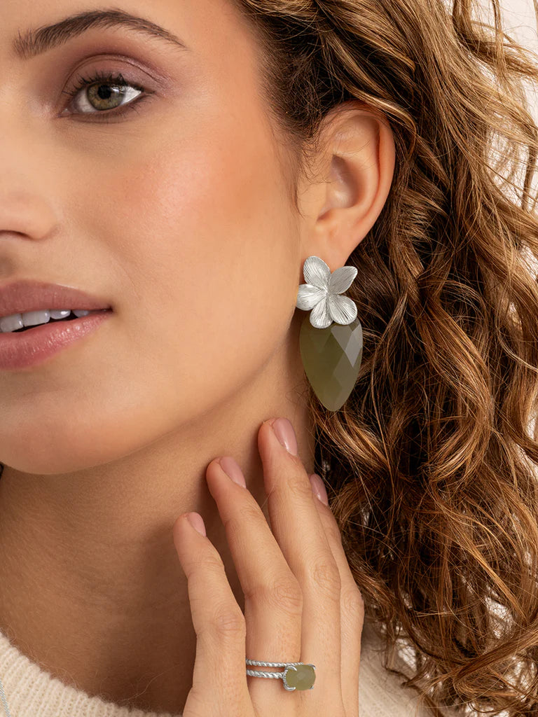 Sparkling Jewels Oorknoppen EAS37 Bicolor