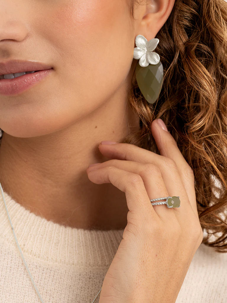 Sparkling Jewels Oorknoppen EAS37 Bicolor