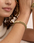 Sparkling Jewels Armband | Bold Mix Interstellar Gold 6/3 mm - SB-G-MIX-02 - PansiteNederland.nl