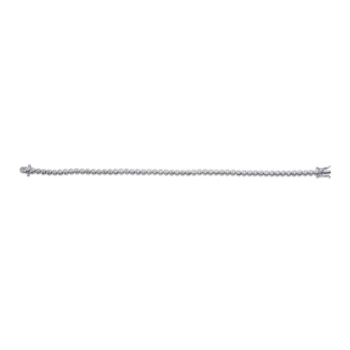 Gisser Armband Zilver Gerhodineerd Zirkonia Wit – TR2 – foto 2
