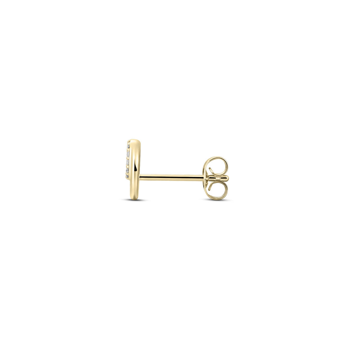 Gisser Oorbellen 14K Geelgoud Diamant – VGDE004 – foto 3