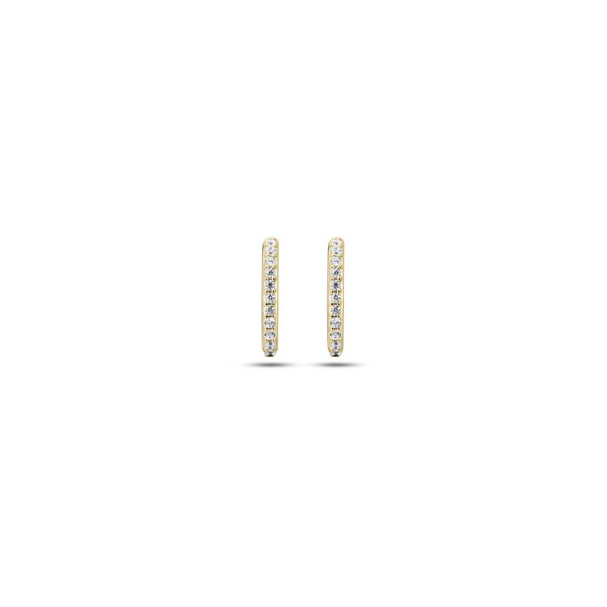 Gisser Oorbellen 14K Geelgoud Diamant – VGDE005