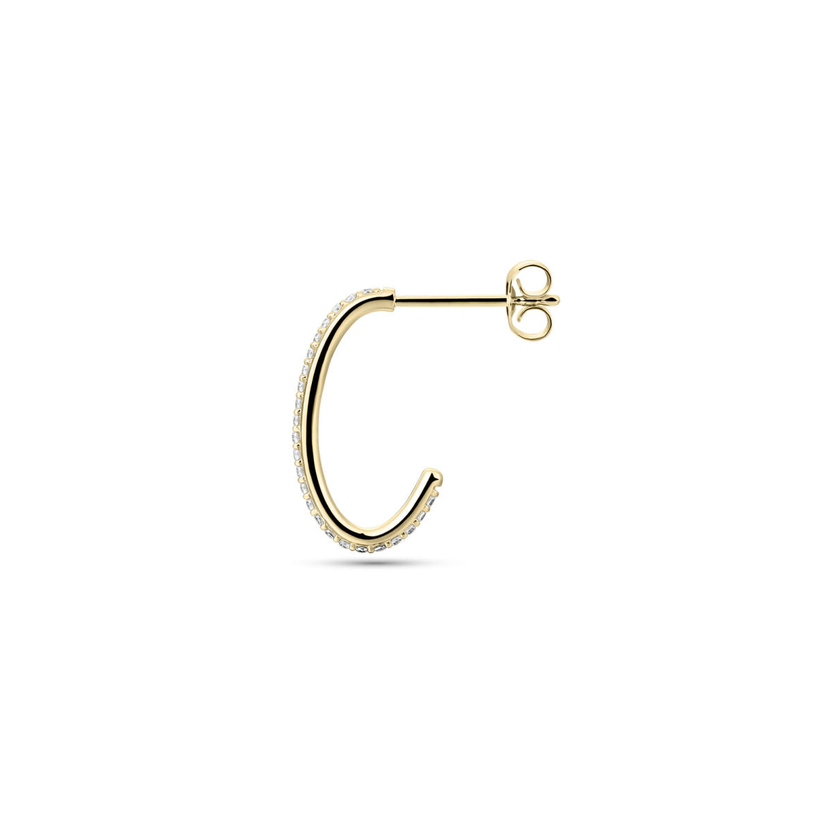 Gisser Oorbellen 14K Geelgoud Diamant – VGDE006 – foto 3