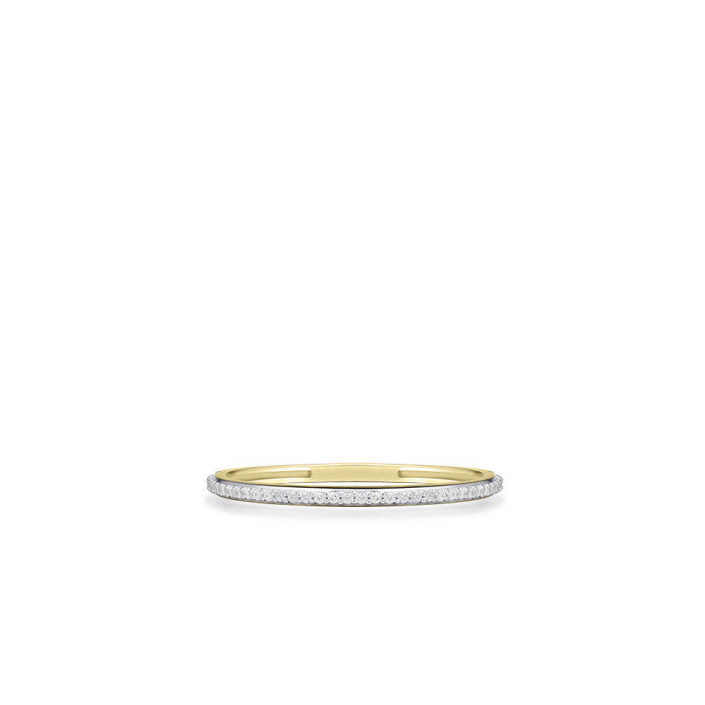 Gisser Ring 14K Geelgoud Diamant – VGDR022 – foto 2