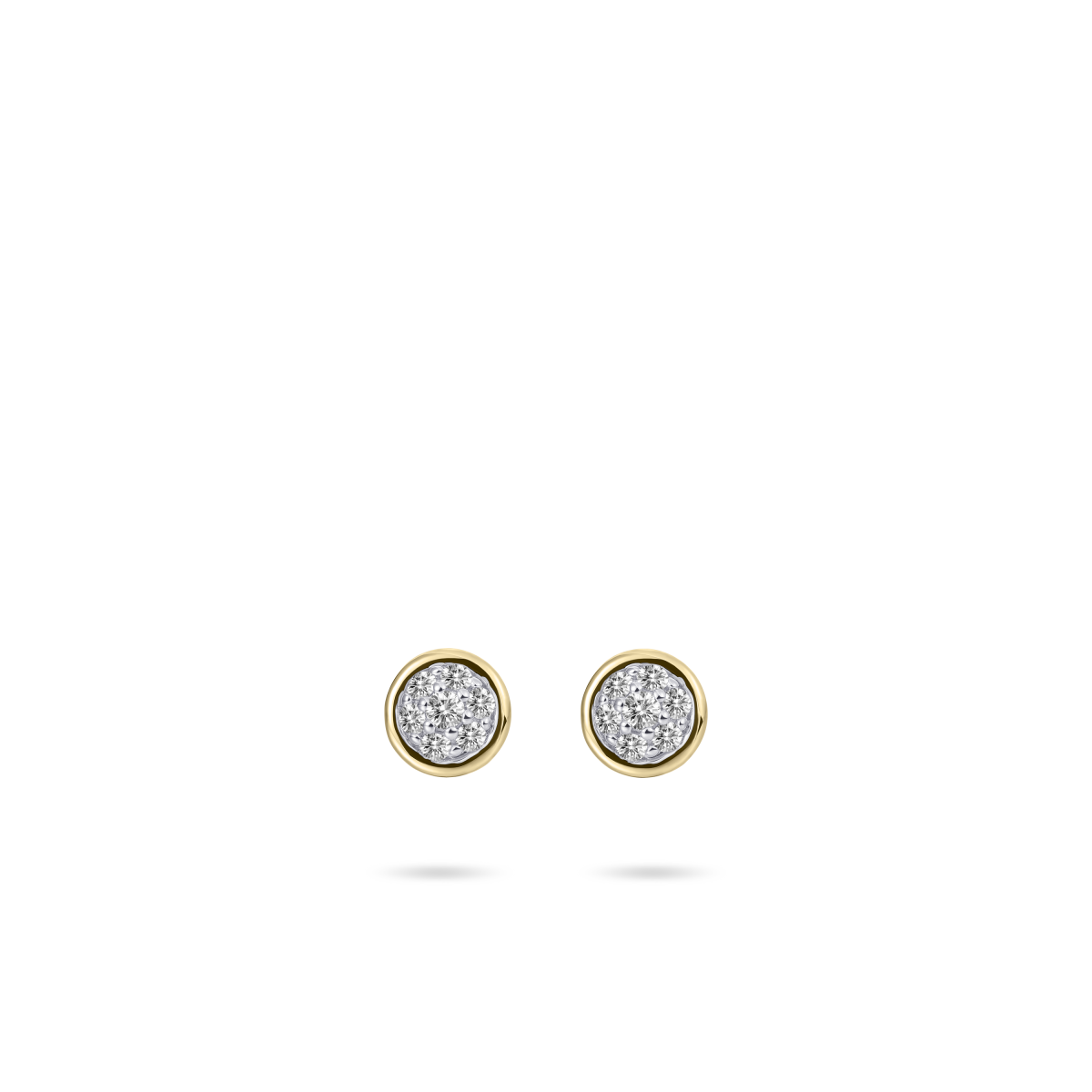 Gisser Oorbellen 14K Geelgoud Zirkonia – VGE052