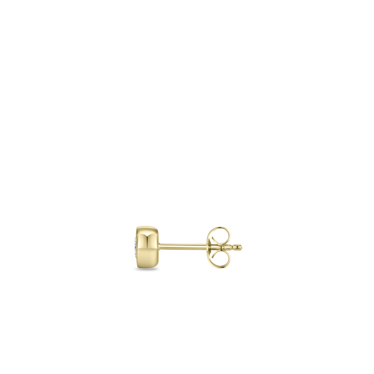 Gisser Oorbellen 14K Geelgoud Lab grown diamant – VGLE002/4 – foto 2