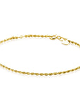 ZINZI Gold 14 krt gouden koord armband 1,6mm breed, lengte 17-19cm ZGA398 - PansiteNederland.nl