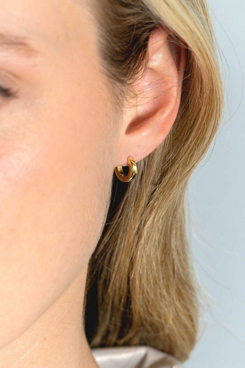 ZINZI 14K Gouden Oorbellen ZGO427 12mm