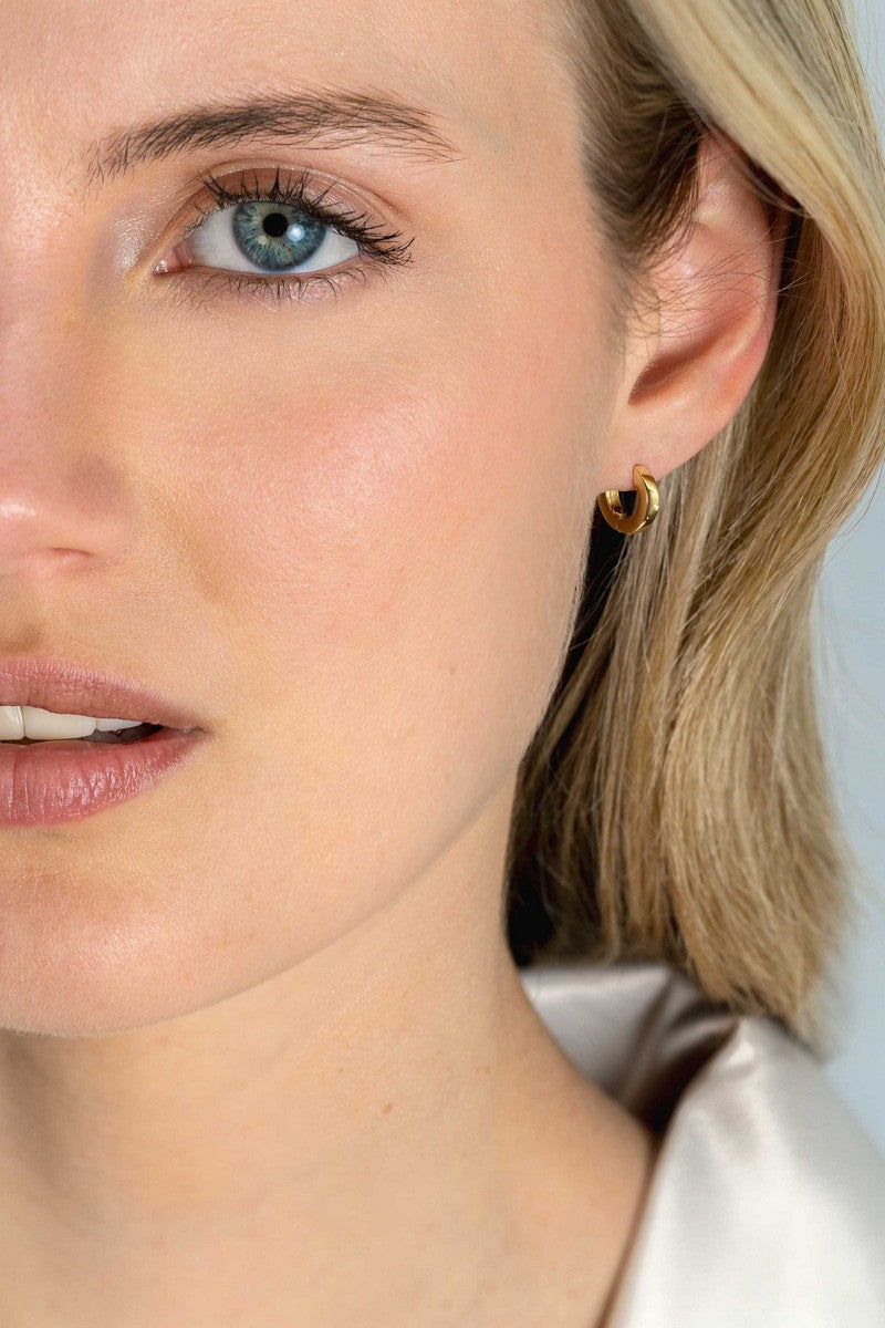 ZINZI 14K Gouden Oorbellen ZGO427 12mm