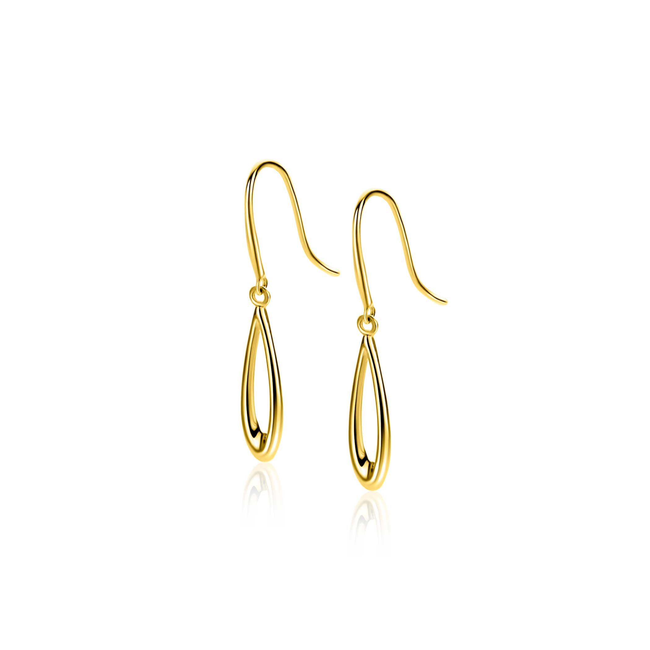 ZINZI 14K Gouden Oorbellen ZGO541 25mm