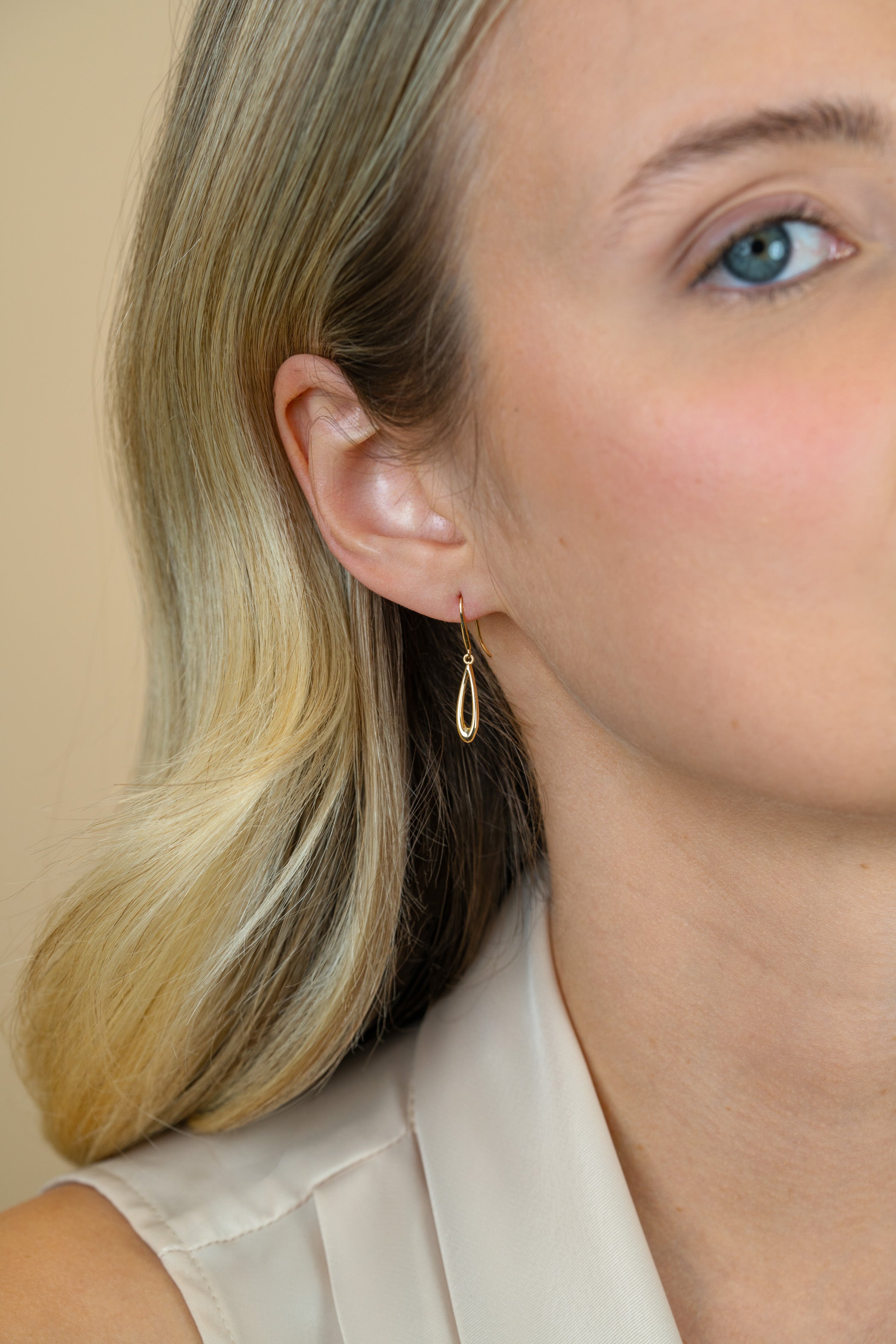 ZINZI 14K Gouden Oorbellen ZGO541 25mm