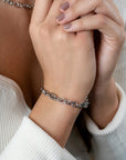 ZINZI zilveren schakel armband met zes trendy grote marine schakels 7,8mm breed 17-20cm ZIA2580 - PansiteNederland.nl