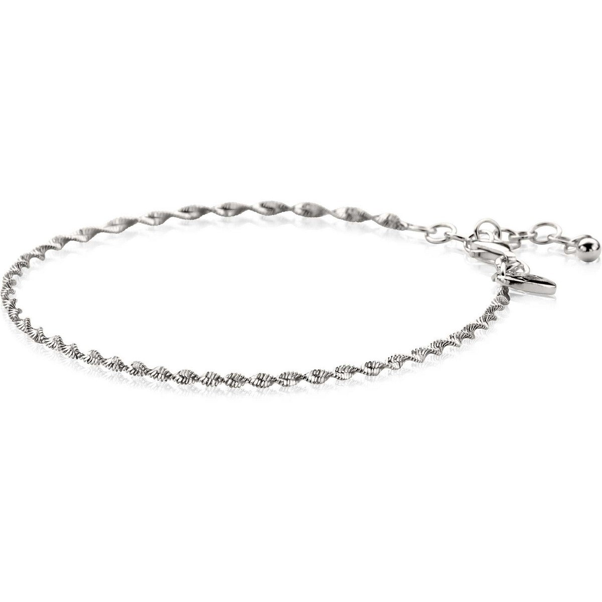 ZINZI Zilveren Armband met Witte Zirkonia - ZIA2585