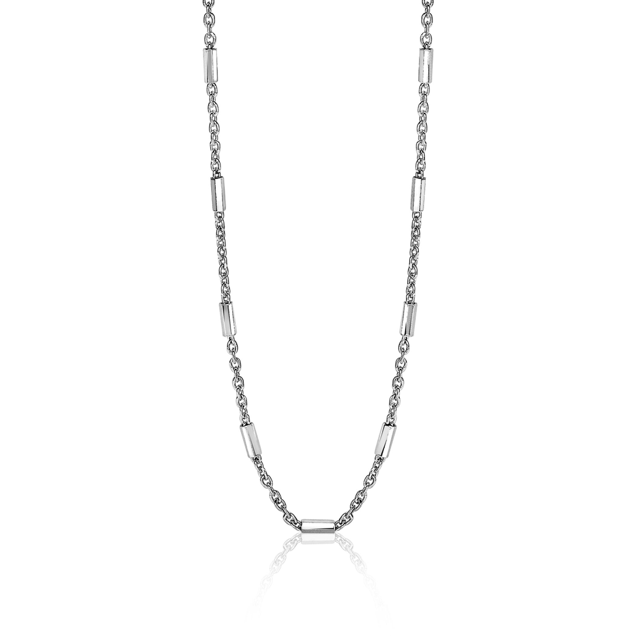 ZINZI Zilveren Ketting 41,5-45cm - ZIC1648