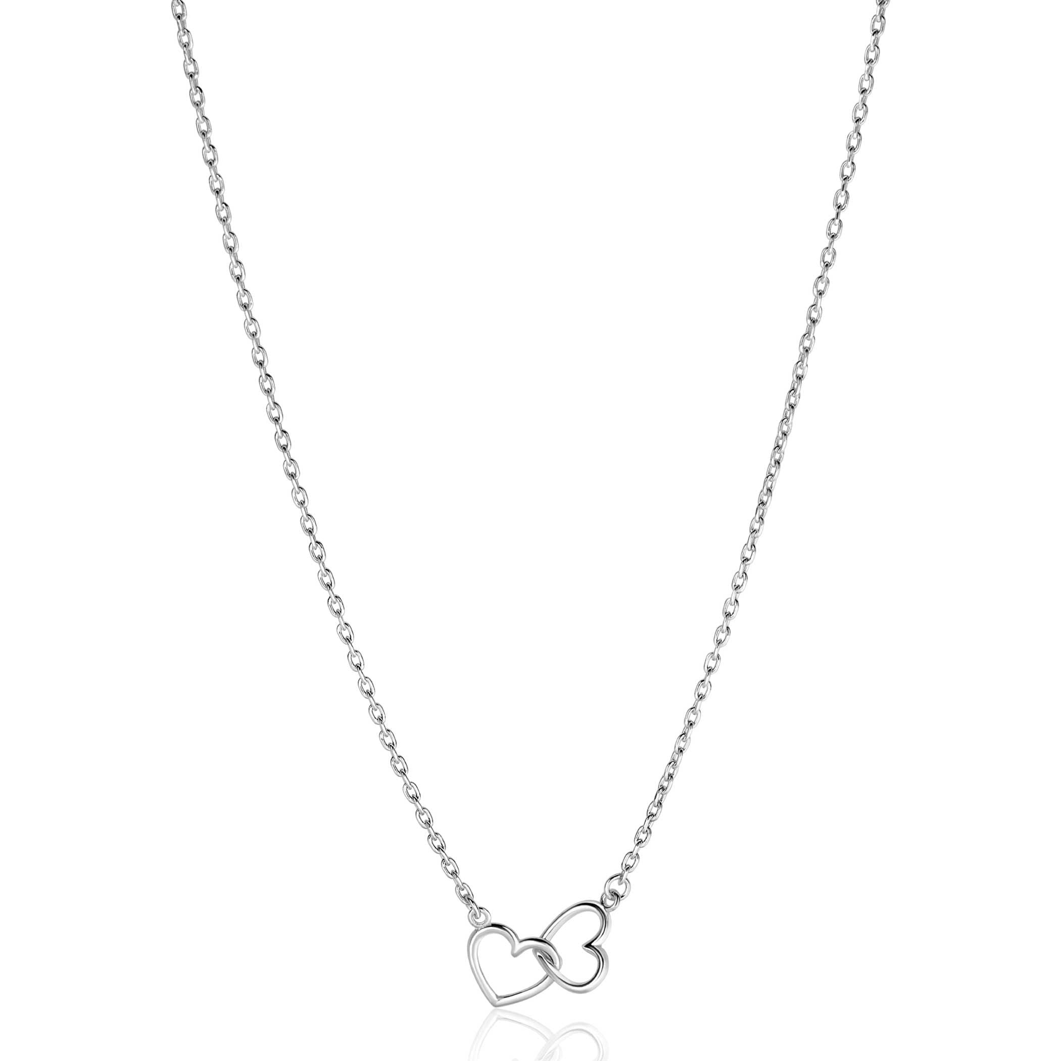 ZINZI Zilveren Ketting 40 - 45 cm - ZIC2513