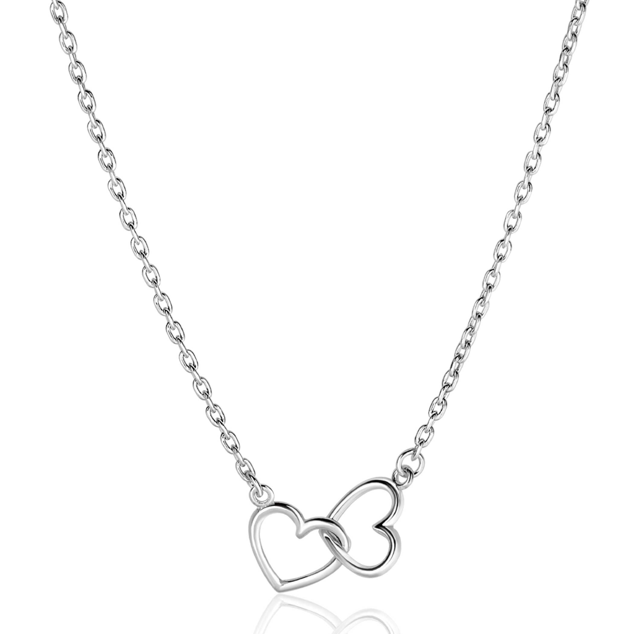 ZINZI Zilveren Ketting 40 - 45 cm - ZIC2513