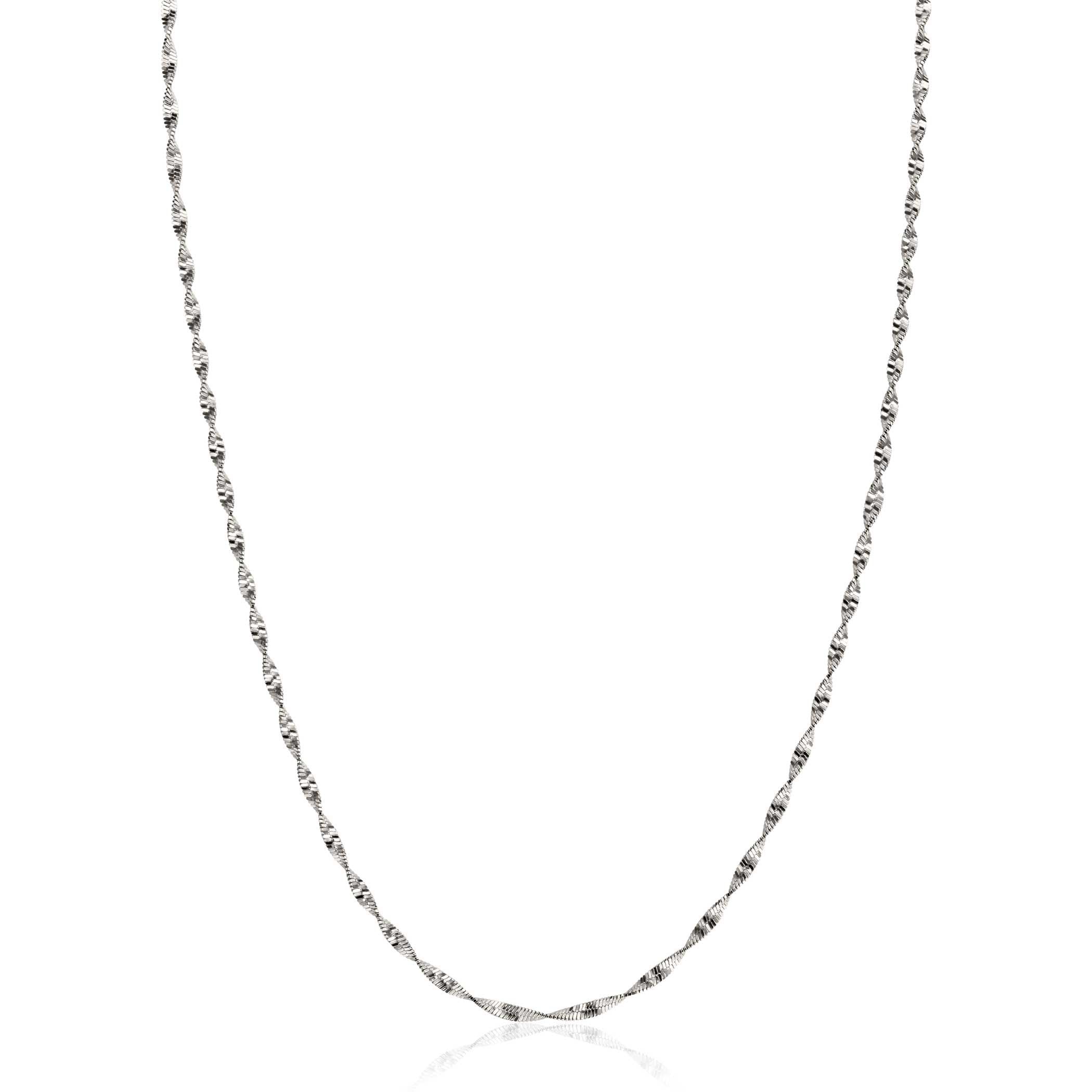 ZINZI Zilveren Ketting 43-45cm - ZIC2585