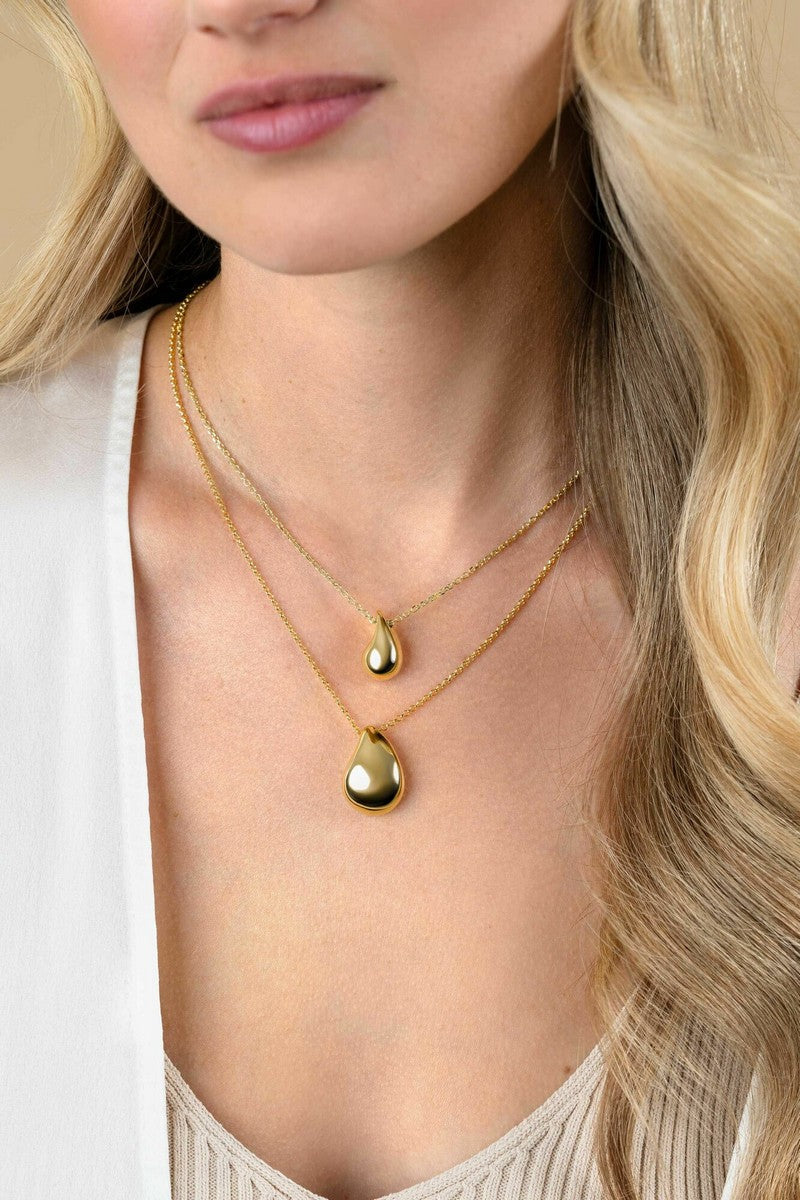 ZINZI Verguld Zilveren Ketting 45cm - ZIC2637G
