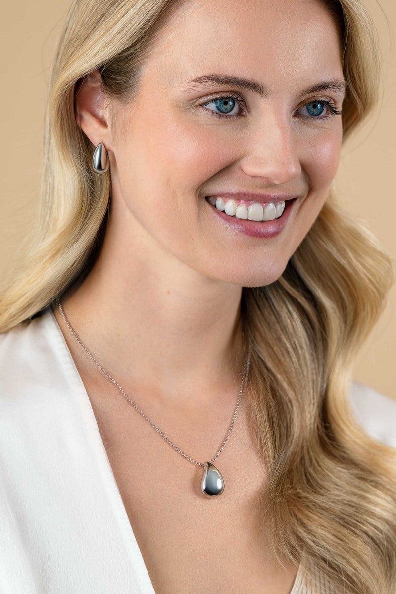 ZINZI Zilveren Ketting met Witte Zirkonia - ZIC2637