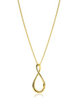 ZINZI Goldplated Ketting Infinity 60 cm – ZIC2675G