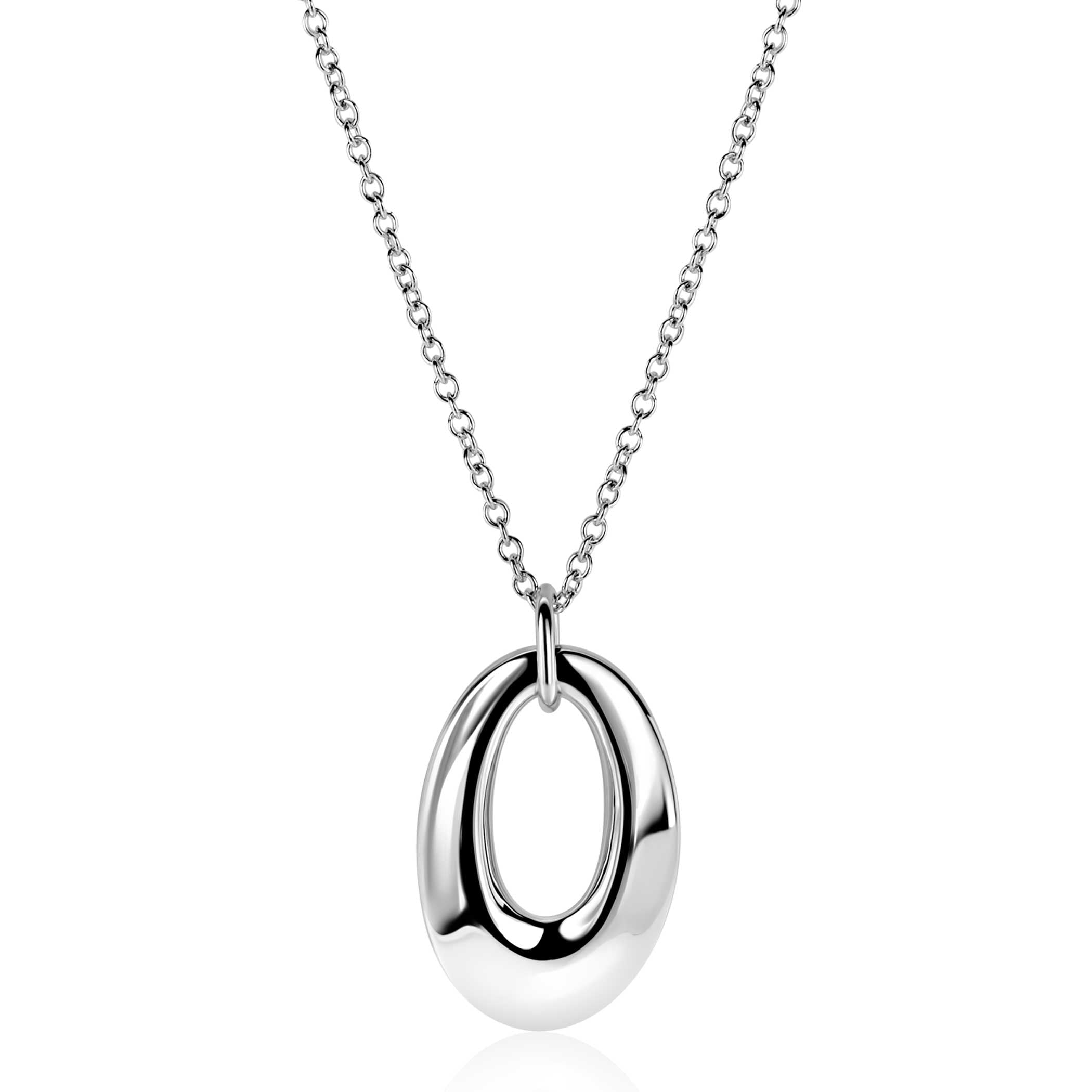 ZINZI Zilveren Ketting 42-47 cm - ZIC2787