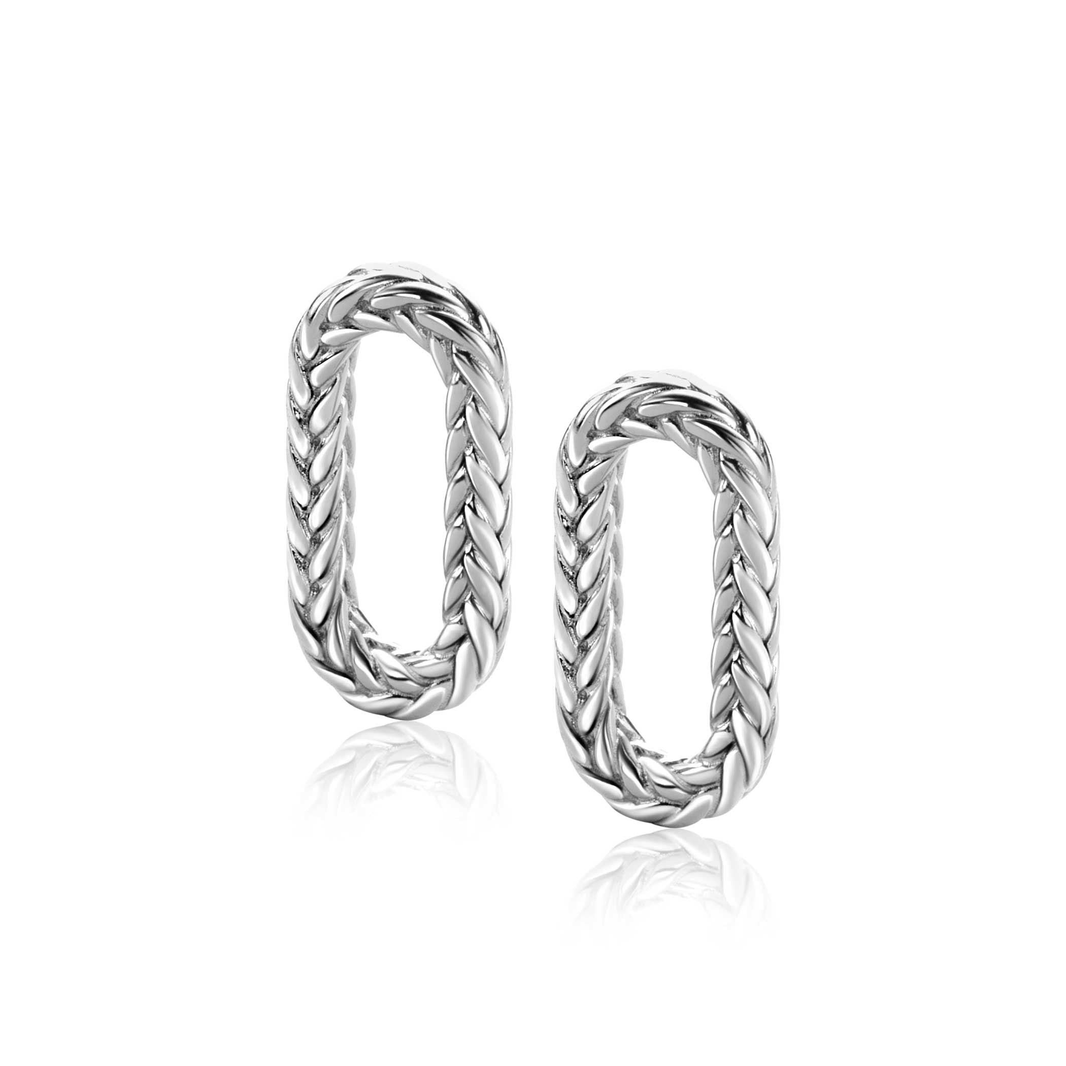 ZINZI Zilveren Oorbedels 20 mm - ZICH2553