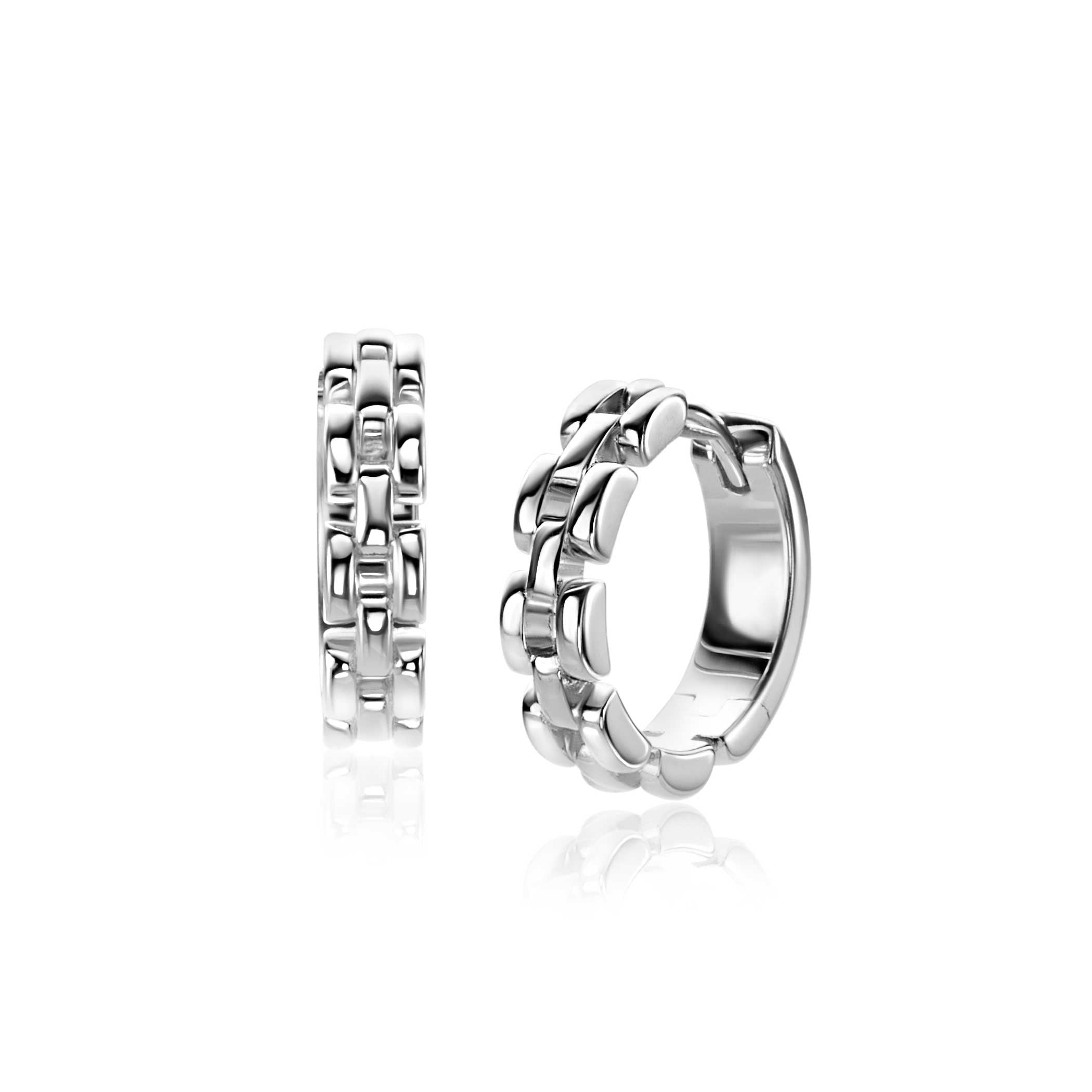 ZINZI Zilveren Oorbellen 16mm - ZIO2556