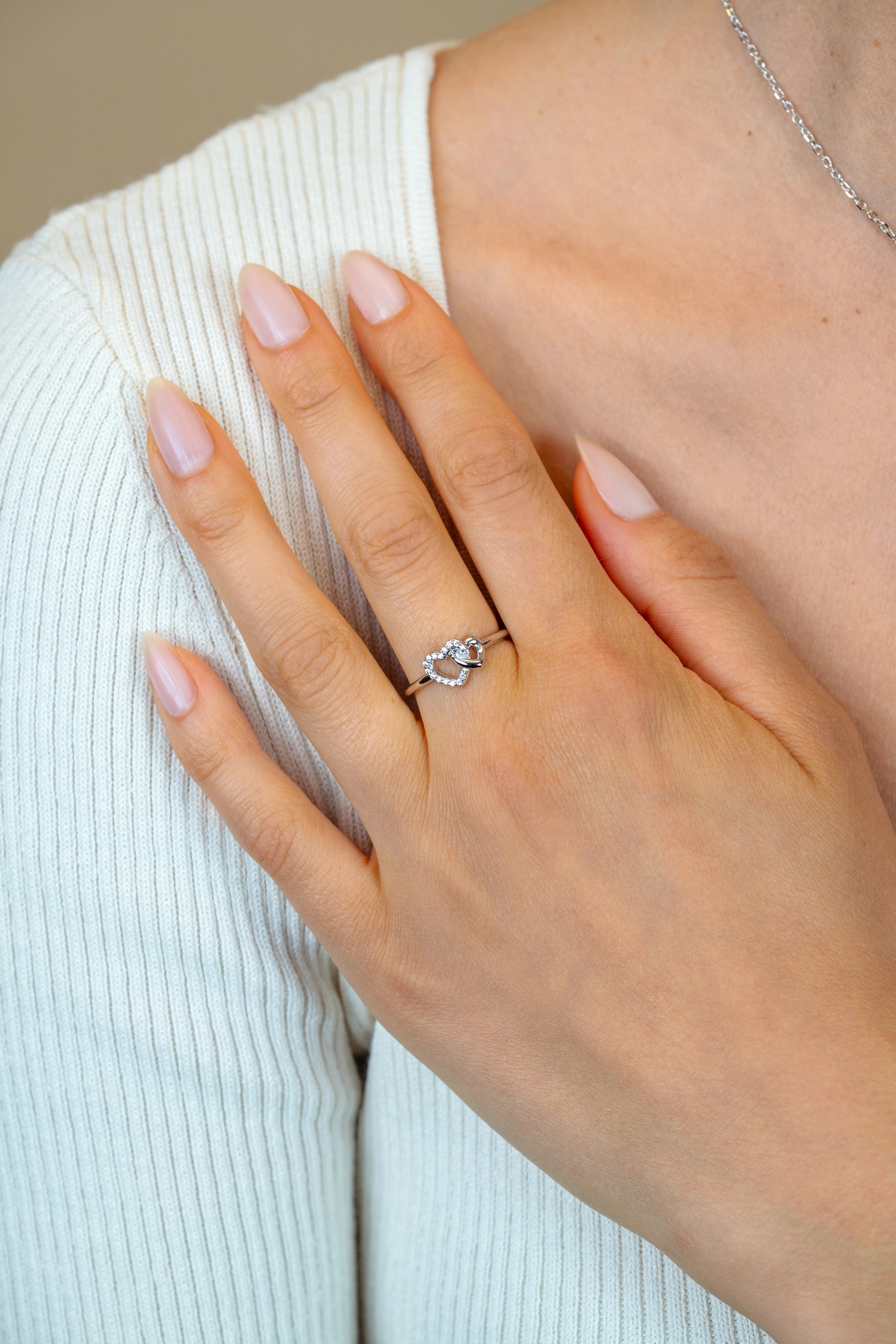 ZINZI Zilveren Ring met Witte Zirkonia ZIR2493