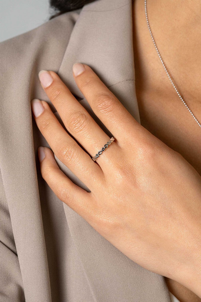 ZINZI Zilveren Ring - ZIR2500