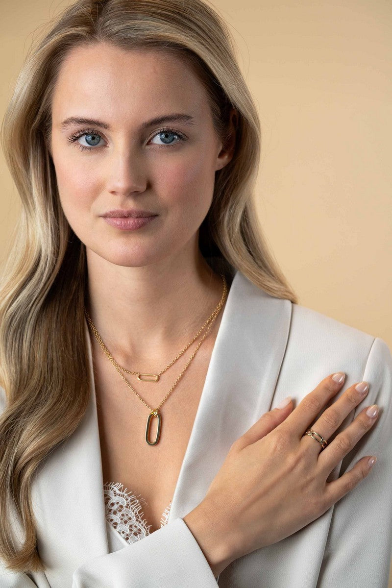 ZINZI Verguld Zilveren Ring - ZIR2567G