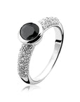 ZINZI zilveren ring zwart ZIR840Z - PansiteNederland.nl