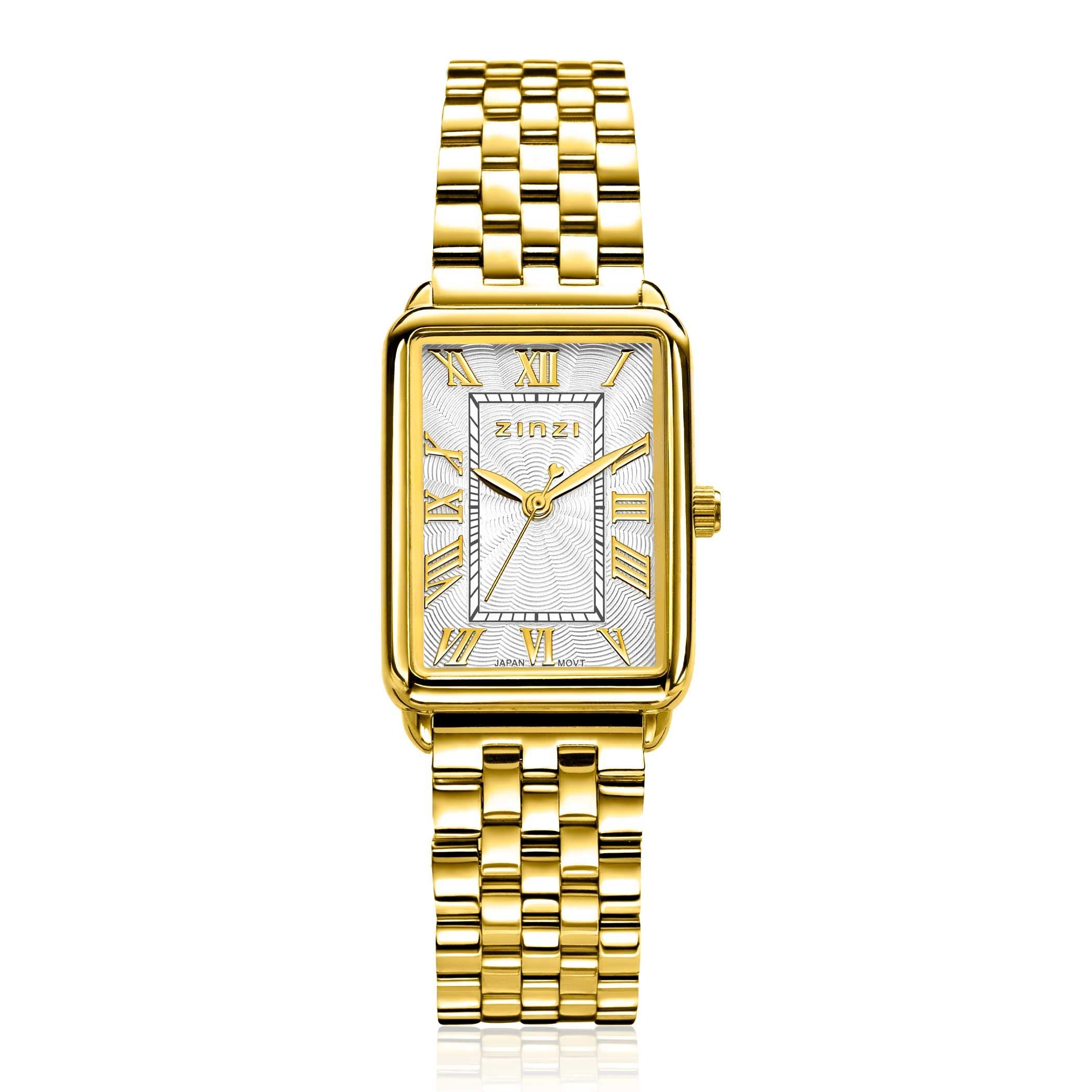 ZINZI Horloge 28mm bicolor wit - ZIW1907GB