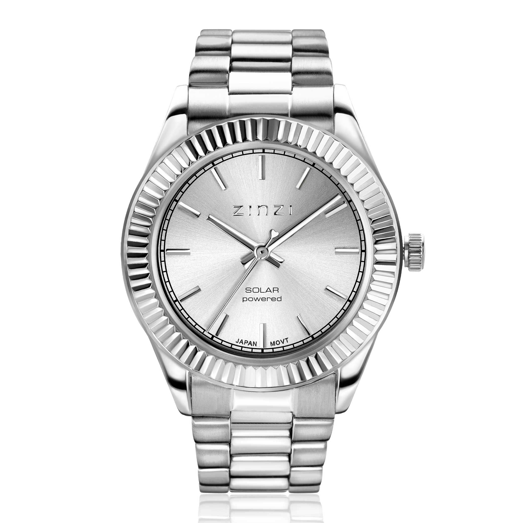 ZINZI Horloge 35mm zilverkleurig - ZIW2102