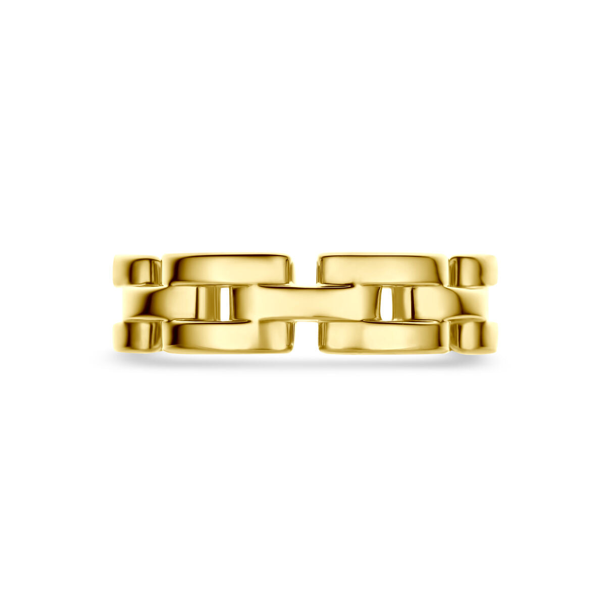 Ring schakel 14K geelgoud 5.5 mm