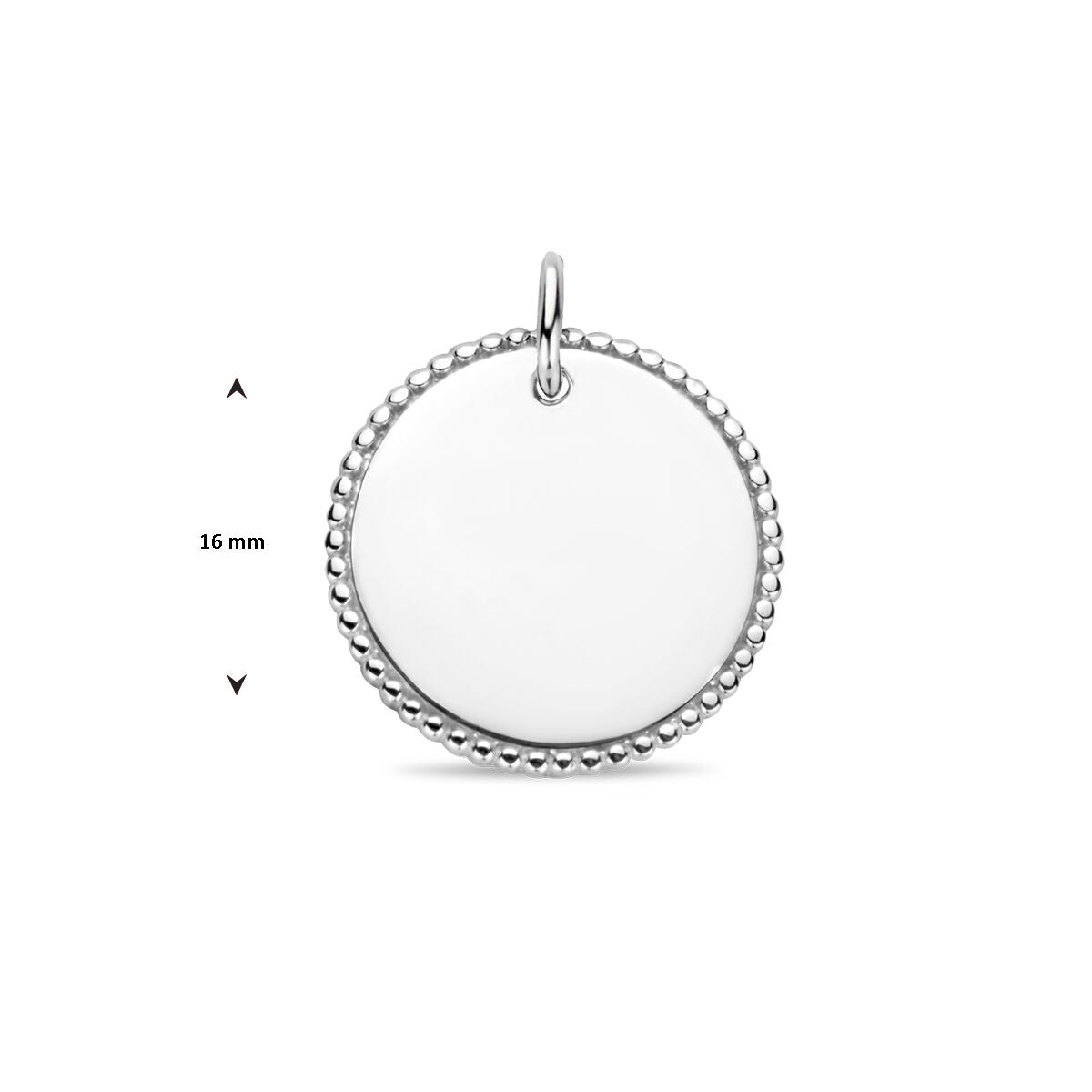 Fantasy Collection Graveerhanger rond zilver