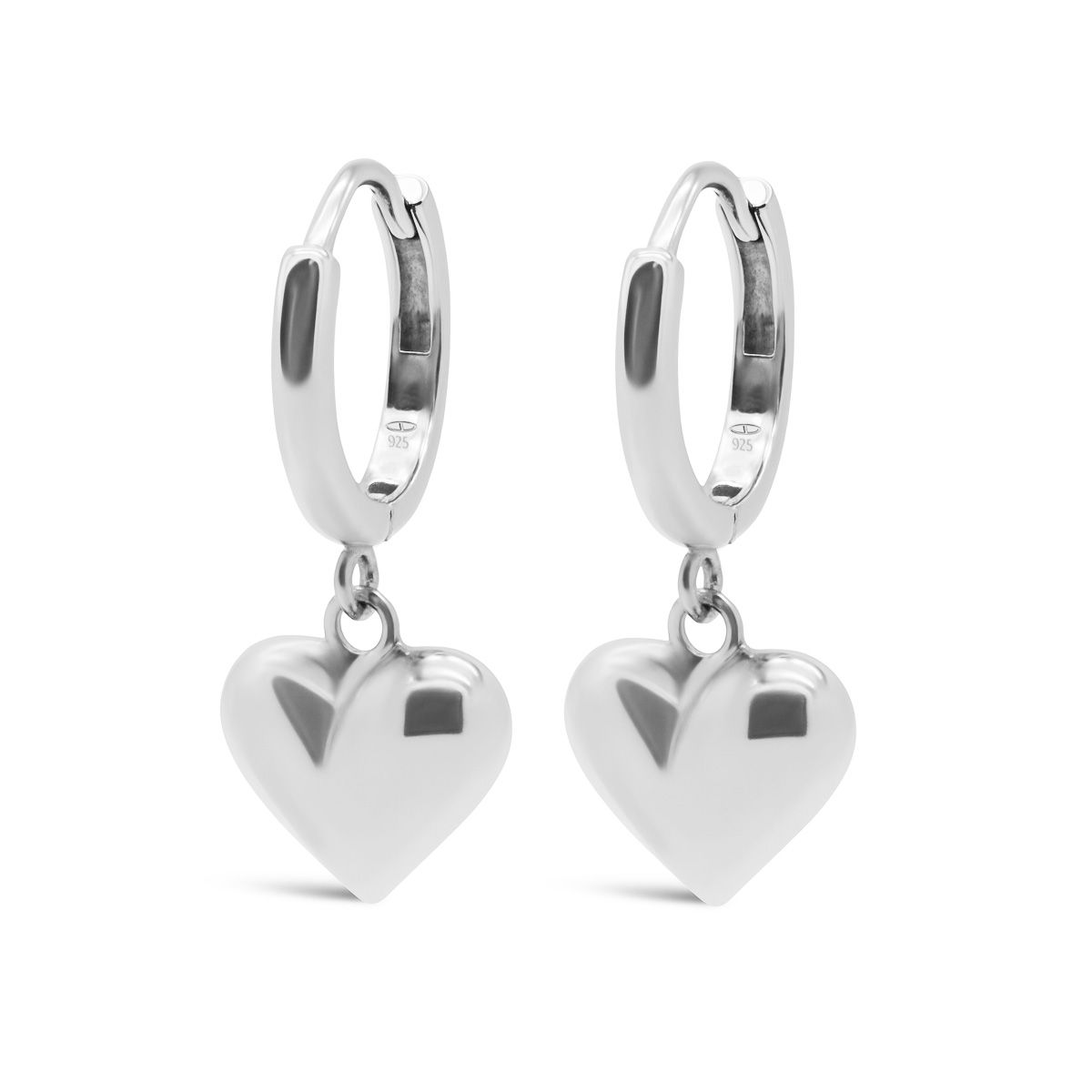 Karma Hinged Hoops HOLLIE Heart A181S oorbellen