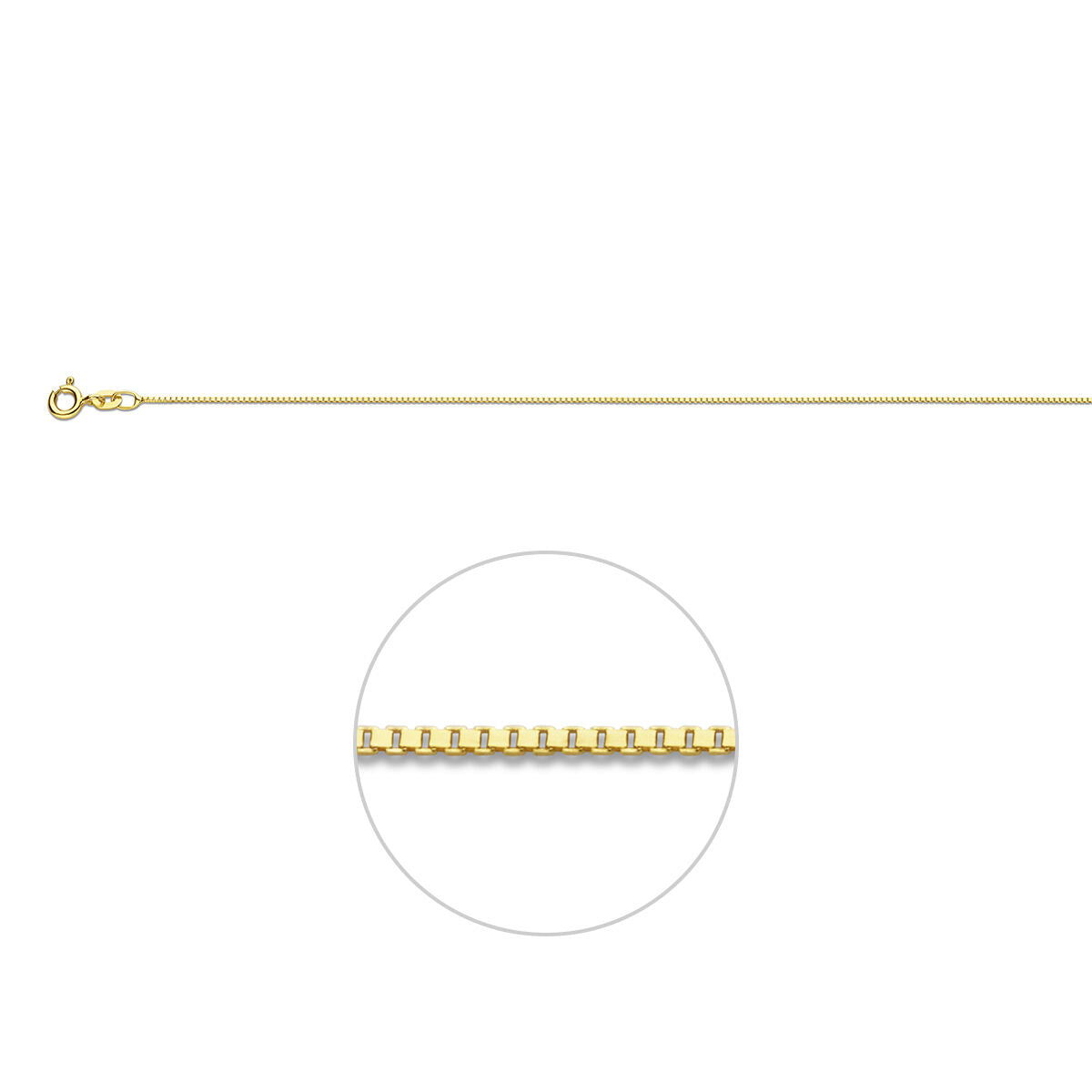 Fantasy Collection 9K Geelgouden Ketting 8000510