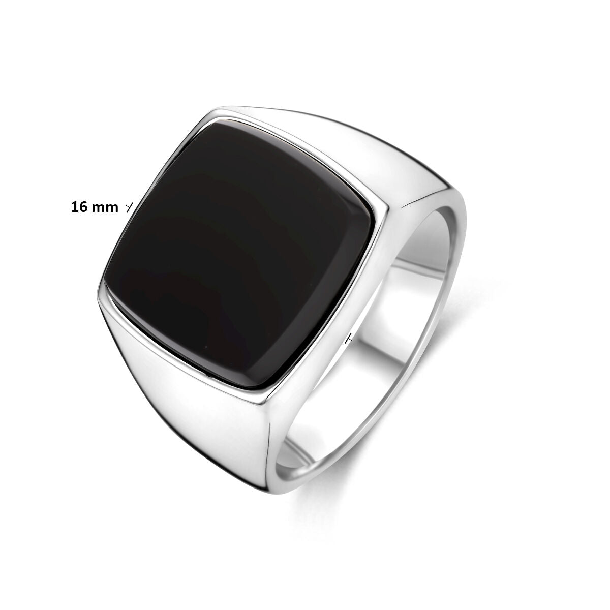 Fantasy Collection Zegelring onyx zilver