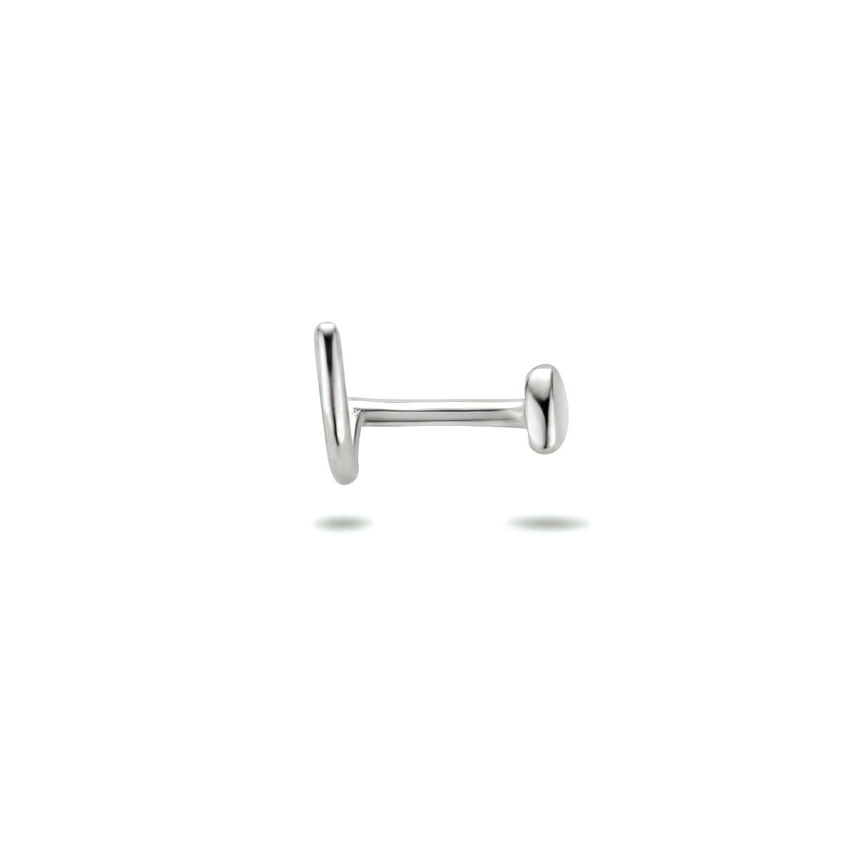 Fantasy Collection Gerhodineerd Zilveren Piercing 1333636