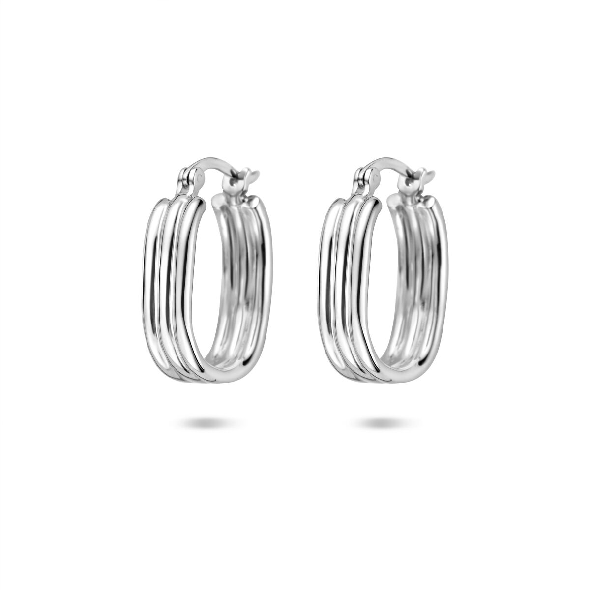 Fantasy Collection Oorbellen 17 mm zilver