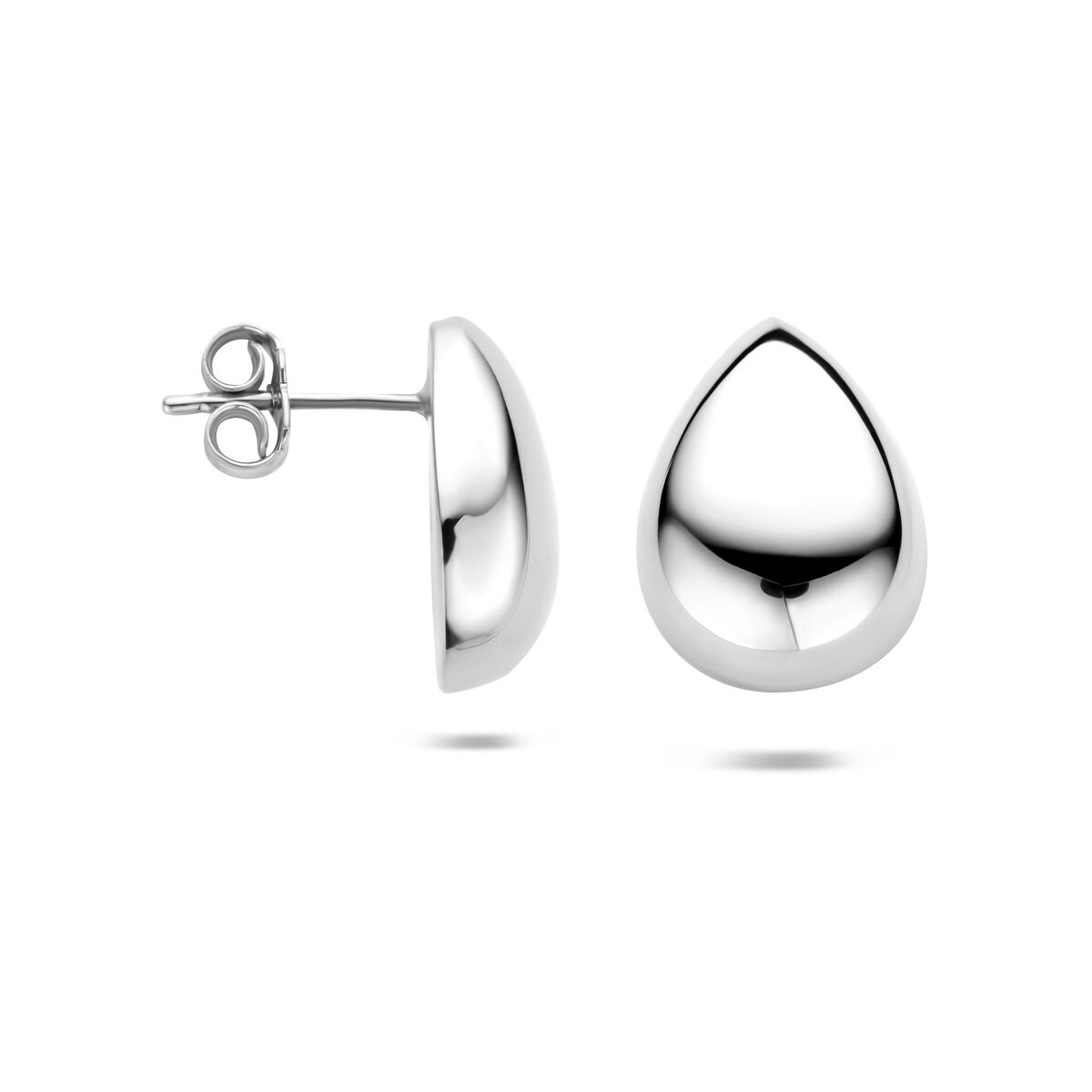 Fantasy Collection Oorbellen druppel 16 mm zilver
