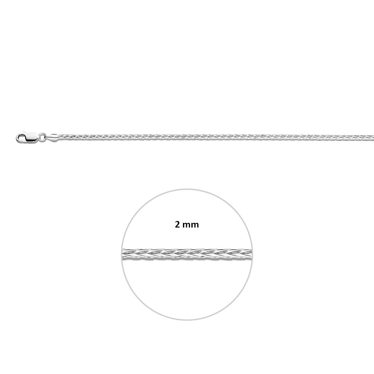 Fantasy Collection Zilveren Ketting 1002292