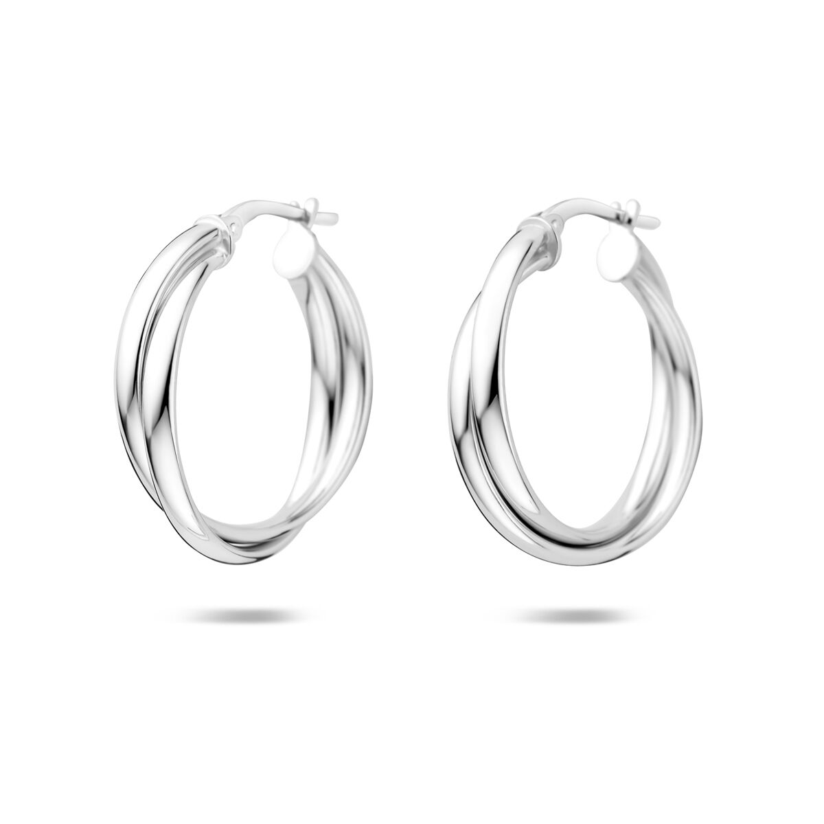 Fantasy Collection Oorbellen 24,5 mm zilver