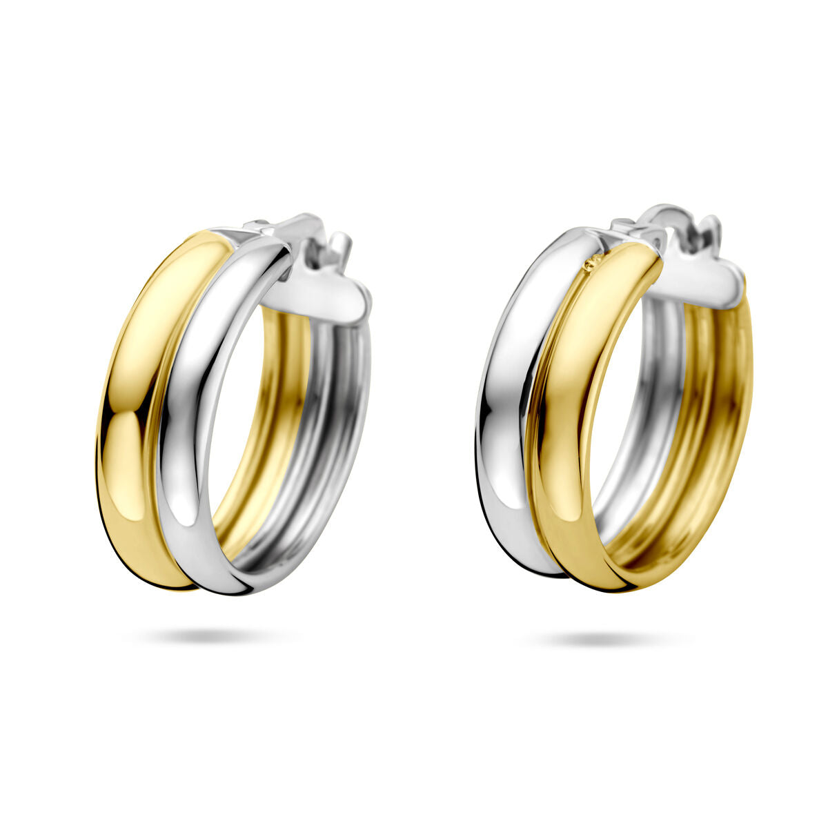 Fantasy Collection Oorbellen 18 mm 1 micron zilver verguld